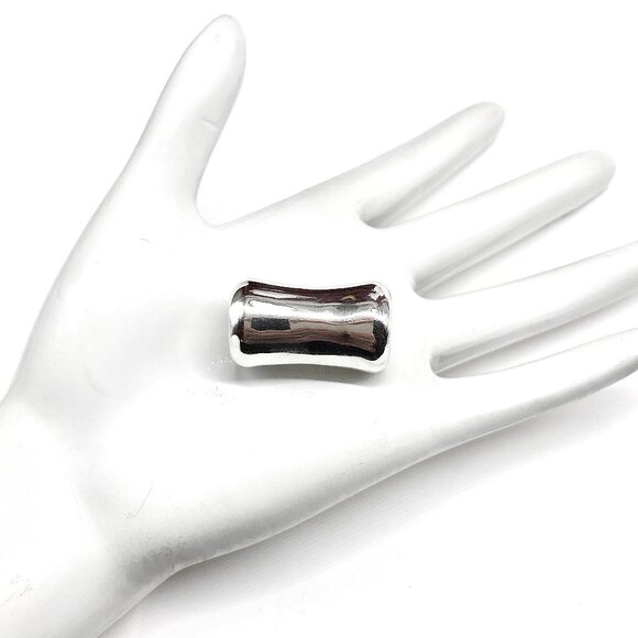 Sterling Silver Tube Slide Pendant for Men or Women - Picture 1 of 7